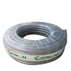 pvc transparent braided pipe